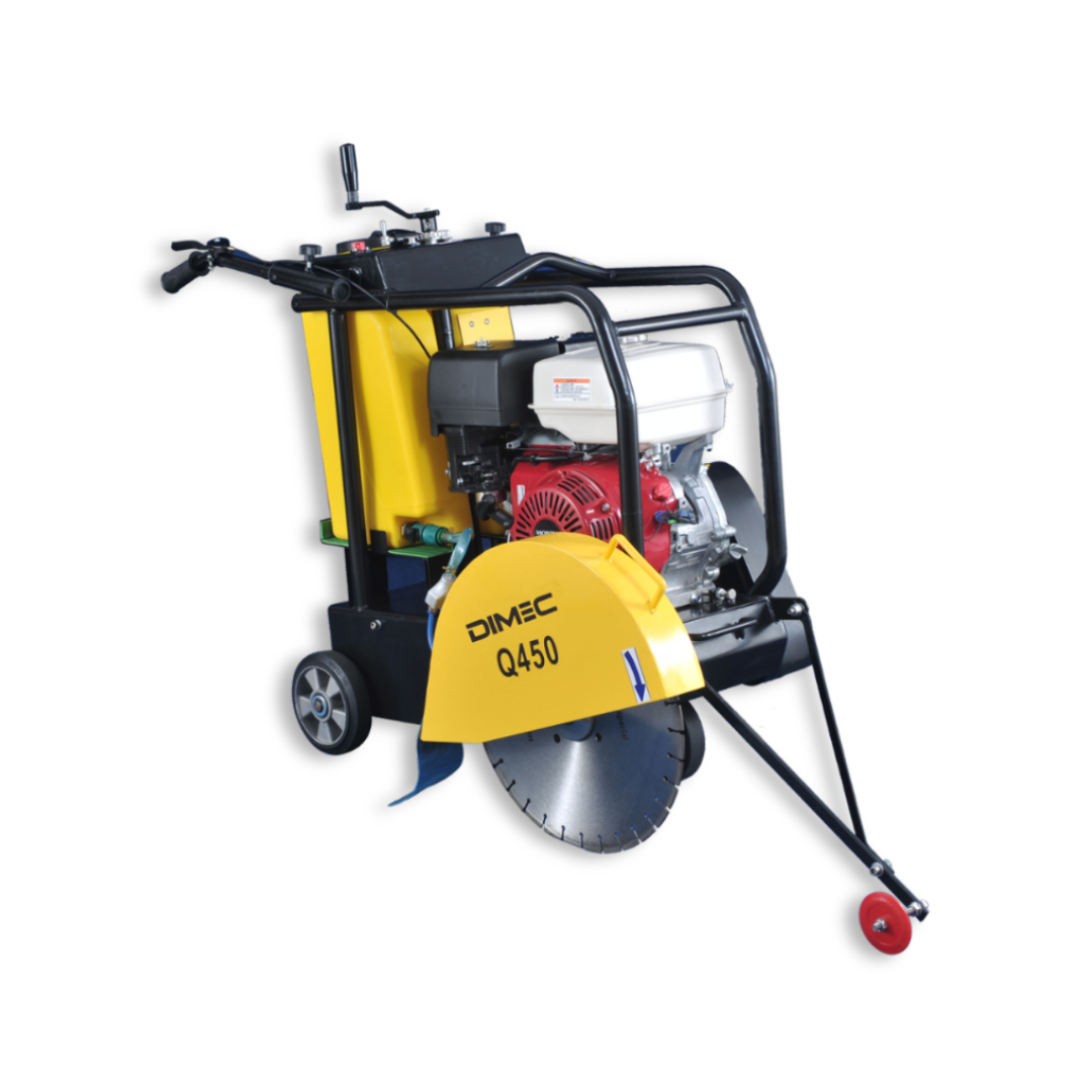 DIMEC Q450 Heavy-Duty Walk-Behind Gasoline Concrete
