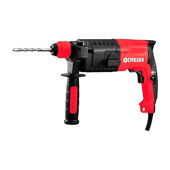 Embaro-Rotary Hammer (EM-RH-2.20) | 620W | 850r/min | 20mm | Copper Armature | (Red Color)