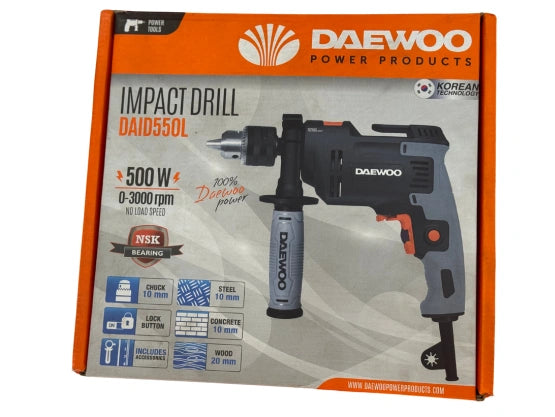 Daewoo Impact Drill 500W (DAID550L)