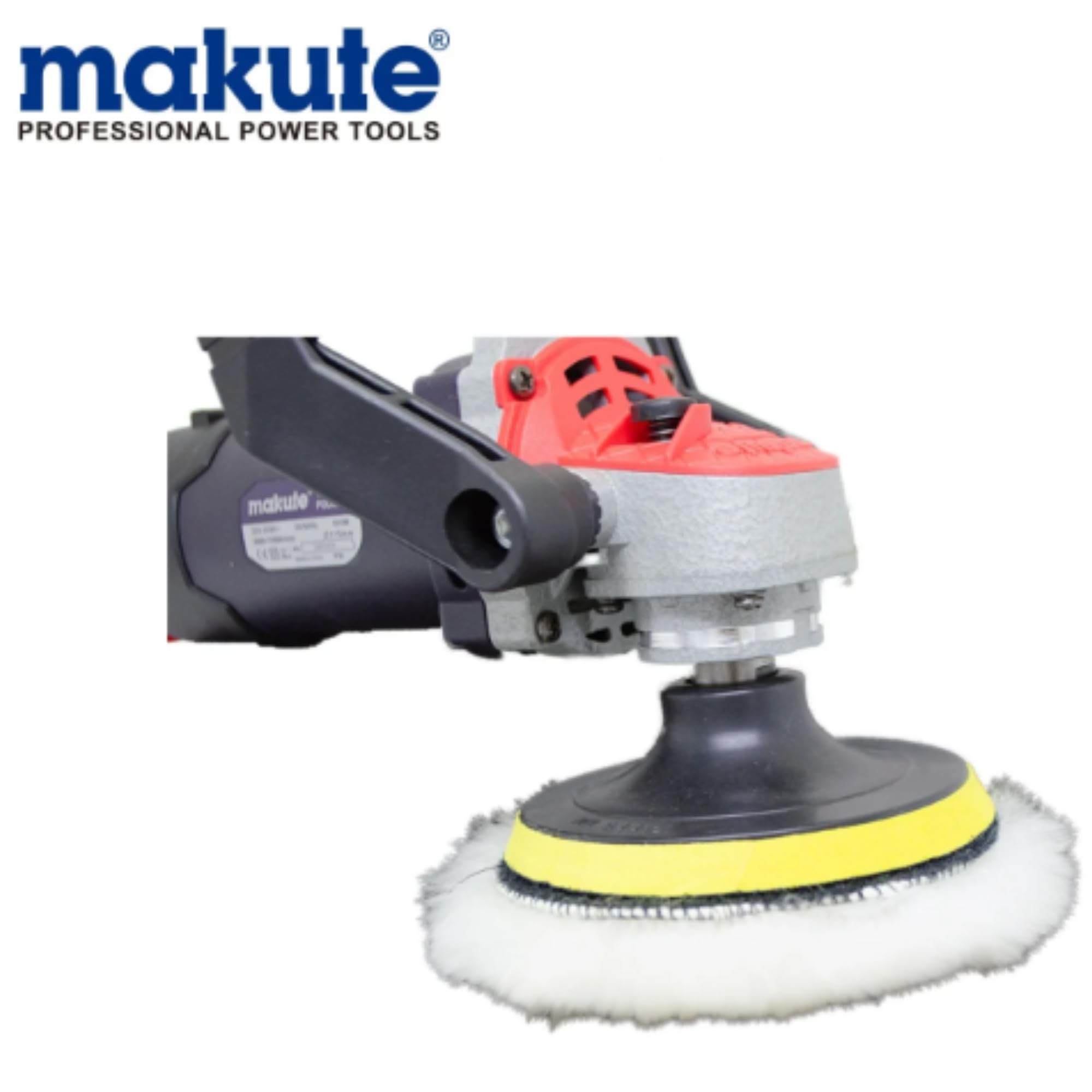 Makute CP009 Polishing Machine - 850W High-Performance Electric Polisher for Cars, Motorcycles, Furniture, and Appliances, 3000-11000 RPM, 100-115mm Disc Size, 220-240V