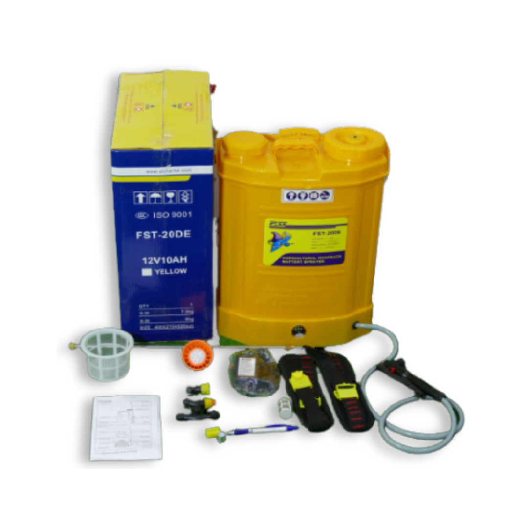 Heavy-Duty Battery Spray Machine – 20L 12V Rechargeable Agricultural Sprayer