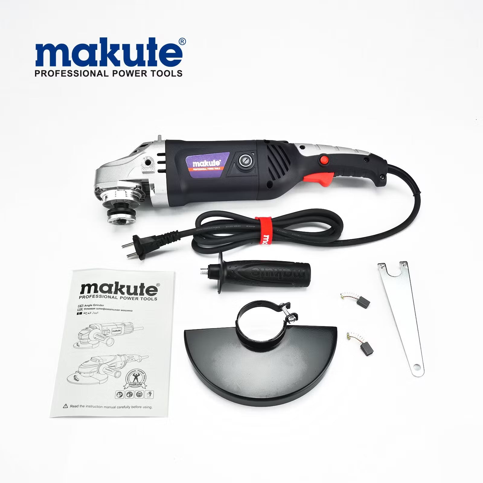 MAKUTE 7INCH ANGLE GRINDER AG018 - 100% COPPER WINDING