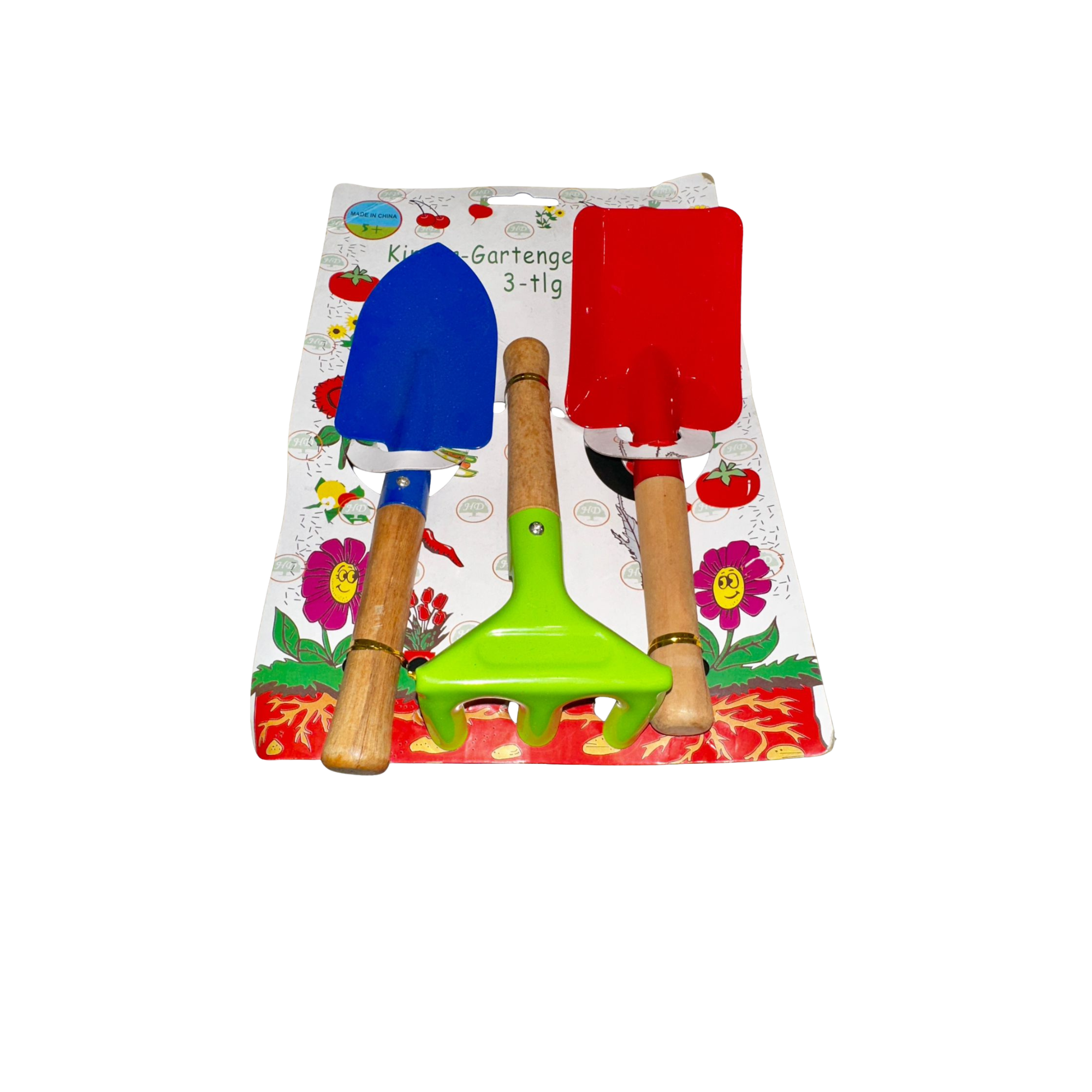 3Pcs Kids Candy Color Garden Tools